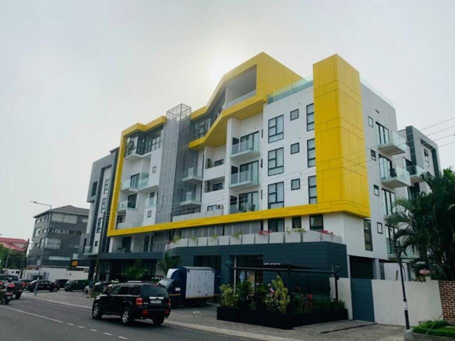 Luxury Labone Edge 2-Bedroom Apartment In Accra - Fivehills Homes Exterior foto